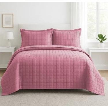 Imagem de Kit Cobre Leito ATHENAS 3 Peças Casal Dupla Face 400 FIOS Micropercal 