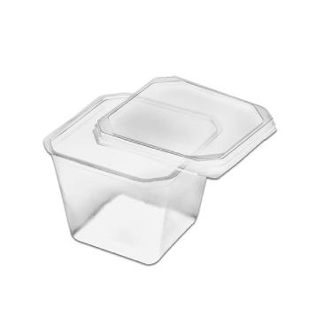 Imagem de Pote Quadrado 250ml c/20 Prafesta