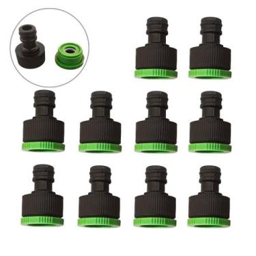 Imagem de Kit 10 Bico para Torneira 3/4 e 1/2 Adaptador Mangueira Rosca para jar