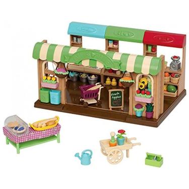 Imagem de Lil Brinquedo Loja com Acessórios, para Crianças de 3 Anos ou Mais, LIL WOODZEEZ 6126Z, Verde