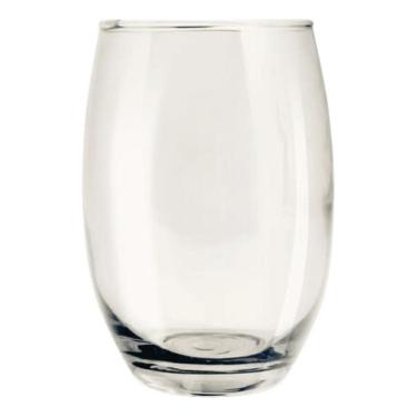 Imagem de 2X Copo Vidro 450Ml  Suco; Água  Bellagio Jogo Com 6 Transp.