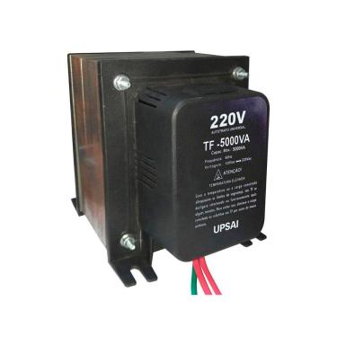 Imagem de Auto Transformador Conversor Voltagem 5000va Upsai 110/220v