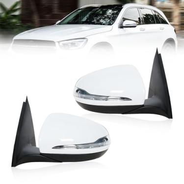 Imagem de JESYMBX Espelho retrovisor lateral com ponto cego para Mercedes Benz X253 GLC300 GLC350 2016-2021 2538101416 2538103500 esquerda e direita