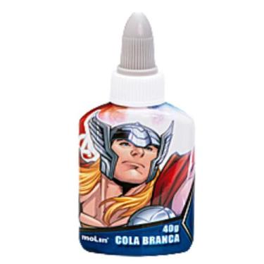 Imagem de Cola Liquida Branca Avengers 40g - Molin