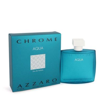 Imagem de Col. Masculina Chrome Aqua Azzaro 100 Ml Eau De Toilette