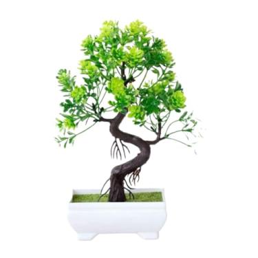 Imagem de Bonsai Artificial Planta Decorativa - Pinho Natural em Plástico Realista para Decorações, Plantas Decorativas(BONSAI FORTUNA)