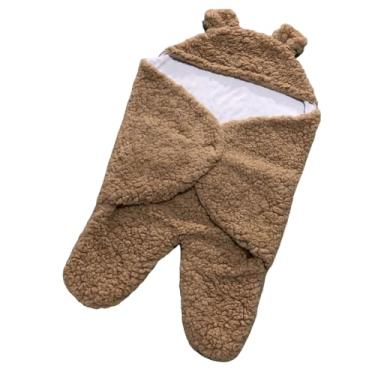 Imagem de Mantas Para Berço,Manta Polar Para Recém-Nascido - Manta Enrolável,Para Bebês De 3-6 Meses Meninas E Meninos Casa Viagem Hospital Banho Berço