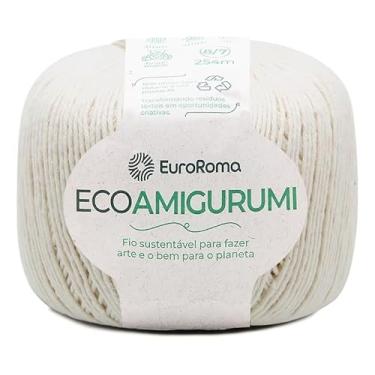 Imagem de Linha para Crochê, Ecoamigurumi, Cru, 8/7 Fios, 160 grs, 254 mts, Euroroma