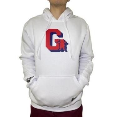 Imagem de Blusa Moletom Grizzly Branca-Masculino