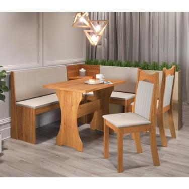 Imagem de Canto Alemão Bueno com 2 Cadeiras Dalas - Viero