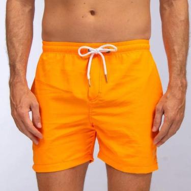 Imagem de Short Red Feather Swim Fantasy Orange-Masculino