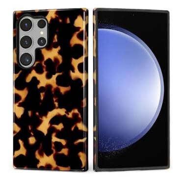 Imagem de MQJCYB Capa para Samsung Galaxy S23 Ultra, híbrida, resistente, 2 em 1, de corpo inteiro, resistente, à prova de choque, capa brilhante para Samsung Galaxy S23 Ultra carapaça de tartaruga