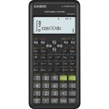 Imagem de Calculadora Cientifica Casio FX-570ESPLUS-2-W 2ND Edition - Preto