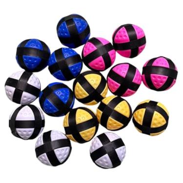 Imagem de Generic Mini bolas de golfe adesivas, brinquedo esportivo para adultos e adolescentes, bolas resistentes com para jogos de festa, prática de swing e, Fita Preta