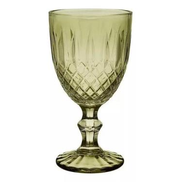 Imagem de Taça Azul, vermelha, Verde, Borboleta, furta cor, Coqueiro e Cristal U