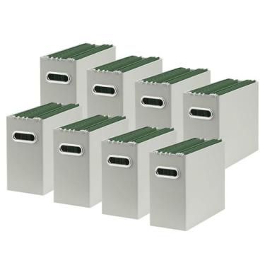 Imagem de Organizador de arquivos Oterri, 8 pacotes, dobrável, tamanho carta, 31