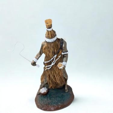 Imagem de Escultura Orixá Omolu Senhor da Cura 22 cm em Resina