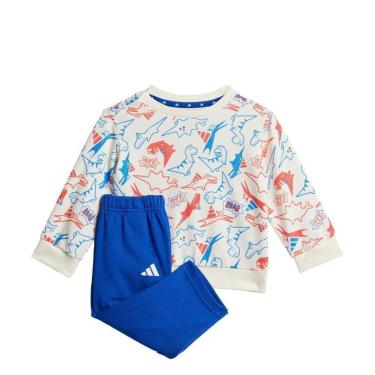 Imagem de Conjunto Moletom Infantil Adidas Adiraptor Unissex-Unissex