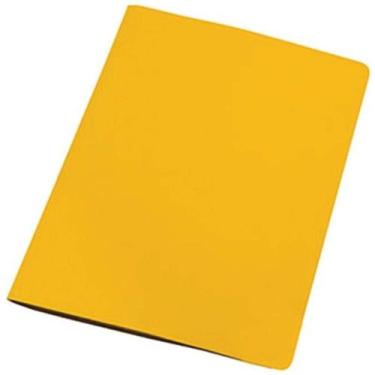 Imagem de Pasta Grampo Trilho Laranja Duplex 20 Unidades - Planeta Brinquedos