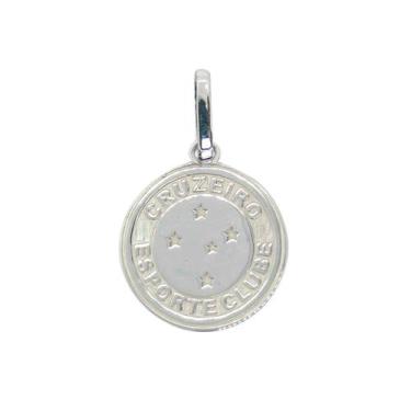 Imagem de Pingente escudo cruzeiro - 1cm  prata 925 - Noble
