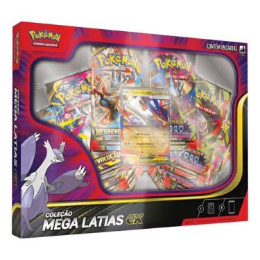 Imagem de Pokemon Mega Latias Ex Box Com 49 Cartas Original 63x88mm - Pokémon