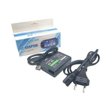 Imagem de Carregador De Parede Sony PSP PSV Adaptador De Energia AC Com Plugue E