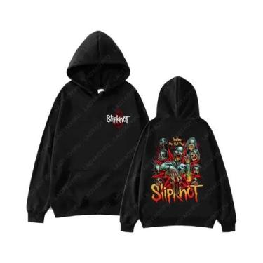 Imagem de Moletom Unissex Retro S-Slipknot, Suéter Casual Quente, Pulôver De Mod