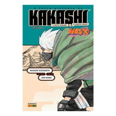 Imagem de Manga panini: a épica história de kakashi o sexto hokage e o garoto fa