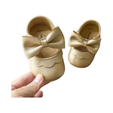 Imagem de Sapatos Casuais Para Bebês Com Solado De Borracha Antiderrapante E Laç