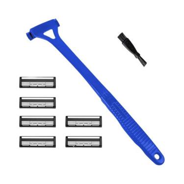 Imagem de Barbeador De Costas Masculino Com Cabo Longo, Dobrável E Seguro, Para 