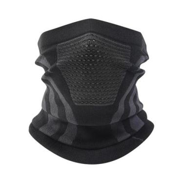 Imagem de Balaclava Unissex De Inverno Em Fleece Polar, Máscara Facial Completa,