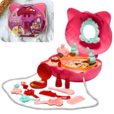 Imagem de Kit Maleta Saúde Beleza Médica Enfermeira Rainha Bolsa de Brinquedo Pr