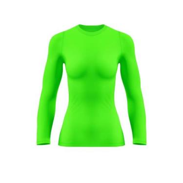 Imagem de Camisa Manga Longa Feminina Proteção Uv 50 Térmica Dry Fit 1 - Everest