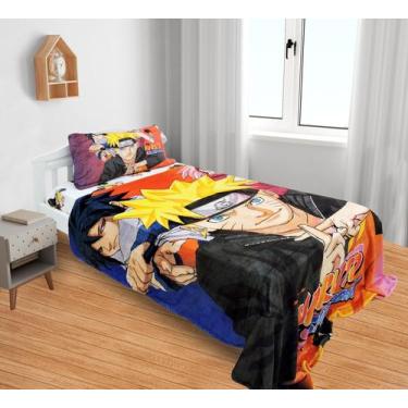 Imagem de Manta E Fronha Infantil Cobertor Fleece Solteiro 2pç - Fantasia Brás, 