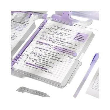 Imagem de Caderno A5 Transparente De Couro Macio Com Folhas Soltas, 60 Folhas, 1