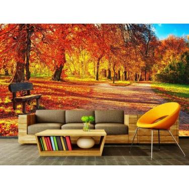 Imagem de Papel de Parede Paisagens Floresta 50 - 1,00 X 1,00