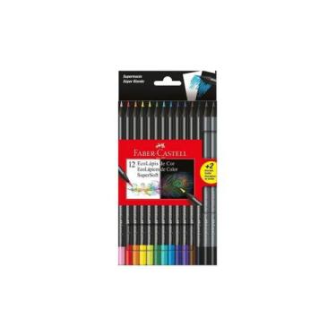 Imagem de Faber Castell 12 Ecolápis de Cor SuperSoft Supermacio +2 Ecolápis Graf