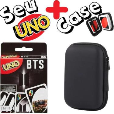 Imagem de Kit Case + Jogo de Cartas UNO - BTS