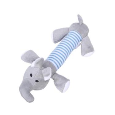 Imagem de Bichinho de Pelúcia para Cães Gato Brinquedo Mordedor Pet com Apito Pa