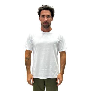 Imagem de Camiseta Ogochi Manga Curta Masculina, XG, Branco
