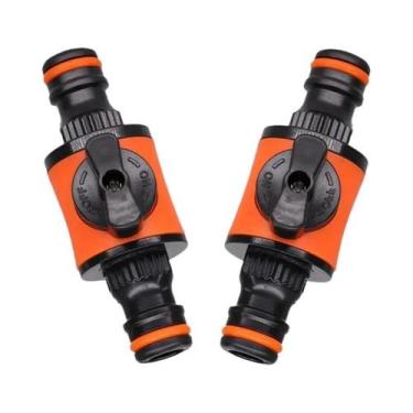 Imagem de Válvula de Corte para Mangueira de Jardim 16mm - Adaptador de Torneira