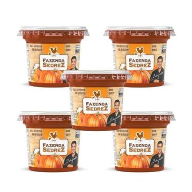 Imagem de Combo Doce Cremoso Abóbora Com Coco 400g Fazenda Sedrez - 5 unid