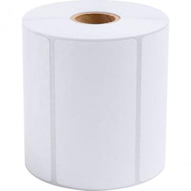 Imagem de Etiqueta Térmica Adesiva Etiqueta 10x15 100x150 Térmica Serrilha para Envios e Marketplaces com Serrilha Branco Premium