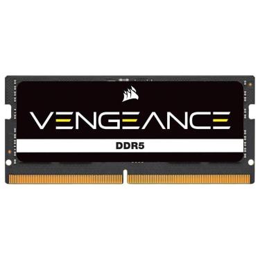 Imagem de Memória RAM para Notebook Corsair Vengeance, 8GB, 4800MHz, DDR5, CL40, Preto  - CMSX8GX5M1A4800C40-Unissex