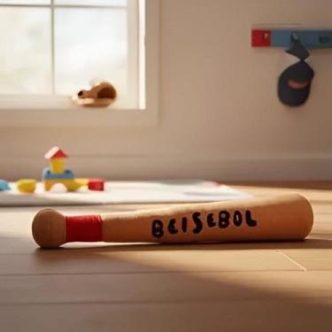 Imagem de Taco de beisebol de pelúcia bordado - ELZA LEMOS