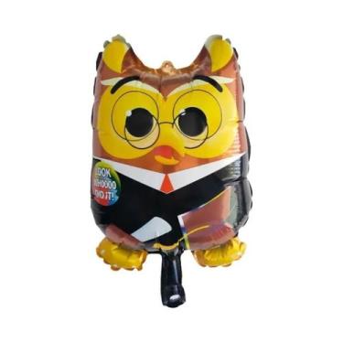 Imagem de Balões De Formatura Coruja Pica-pau 20 Peças De Folha De Alumínio Para