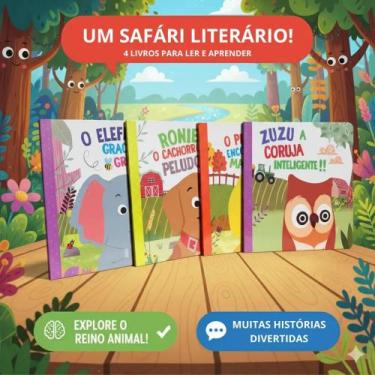 Imagem de Kit Histórias Infantis Livros Em Capa Dura E Cartonados - Ed - Congrat