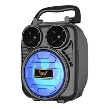 Imagem de Caixa Caixinha Som Portátil Bluetooth 10w Rgb Potente Top Co - Congrat