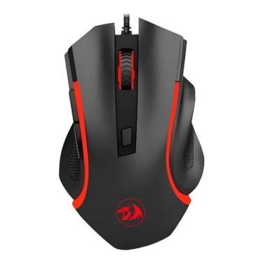 Imagem de Mouse Redragon Nothosaur M606 black e red - Congratulations Store