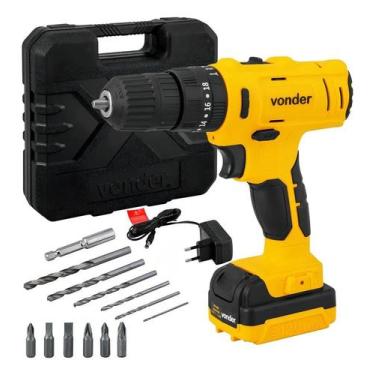 Imagem de Parafusadeira/furadeira C/ Impacto Vonder Pfv120i, 12 V